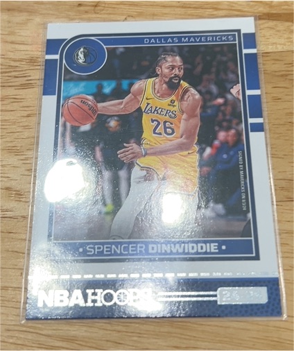 2024-25 Panini NBA Hoops #120 Spencer Dinwiddie — front