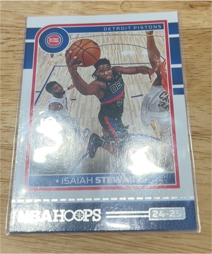 2024-25 Panini NBA Hoops #107 Isaiah Stewart — front