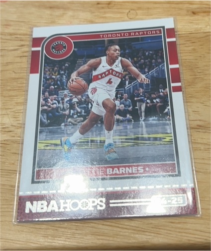 2024-25 Panini NBA Hoops #101 Scottie Barnes — front