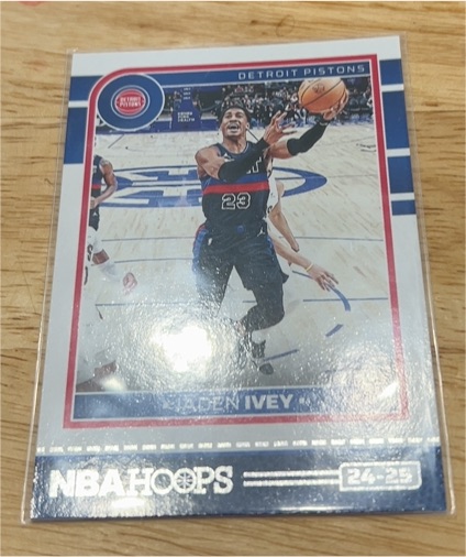 2024-25 Panini NBA Hoops #99 Jaden Ivey — front
