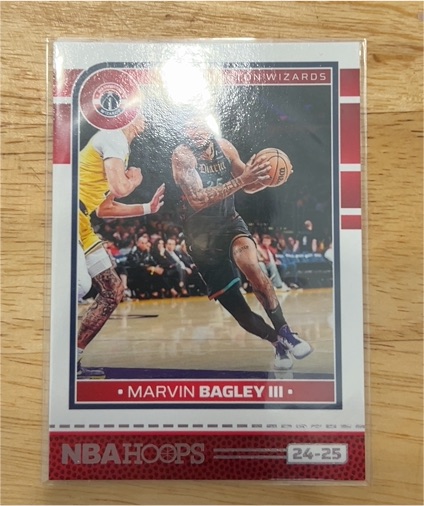 2024-25 Panini NBA Hoops #24-25 Marvin Bagley III — front