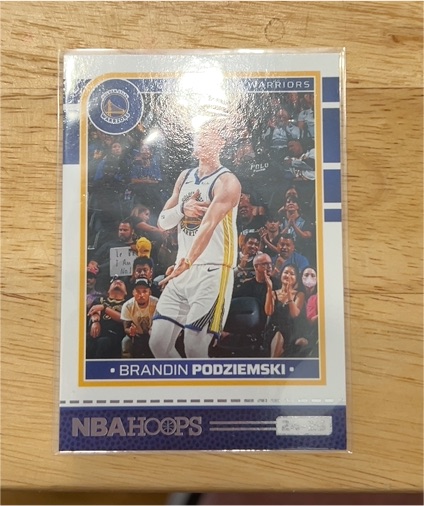 2024-25 Panini NBA Hoops #70 Brandin Podziemski — front