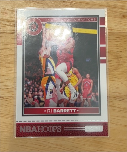 2024-25 Panini NBA Hoops #62 RJ Barrett — front