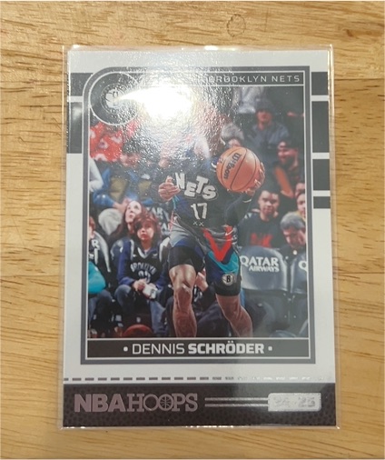 2024-25 Panini NBA Hoops #60 Dennis Schroder — front