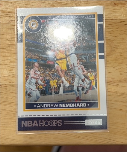 2024-25 Panini NBA Hoops #52 Andrew Nembhard — front