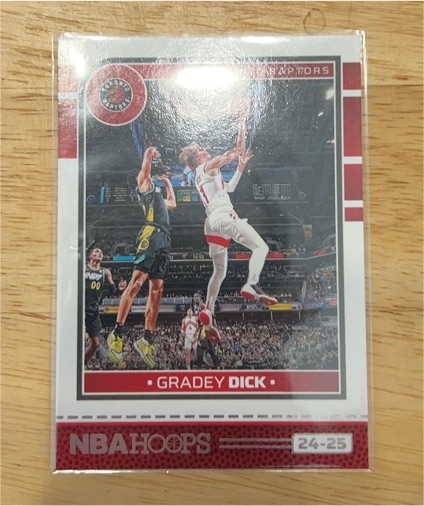 2024-25 Panini NBA Hoops #42 Gradey Dick — front