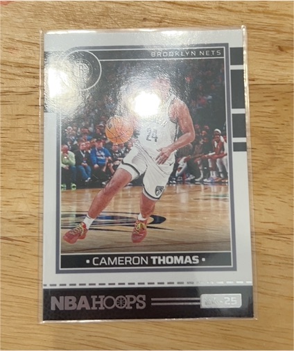 2024-25 Panini NBA Hoops #36 Cameron Thomas — front