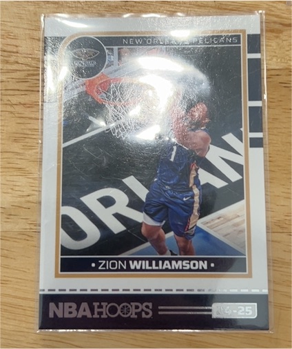 2024-25 Panini NBA Hoops #34 Zion Williamson — front