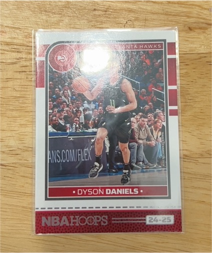 2024-25 Panini NBA Hoops #25 Dyson Daniels — front