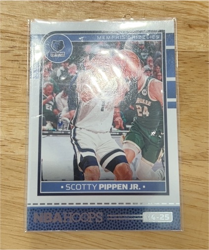 2024-25 Panini NBA Hoops #425 Scotty Pippen Jr. — front