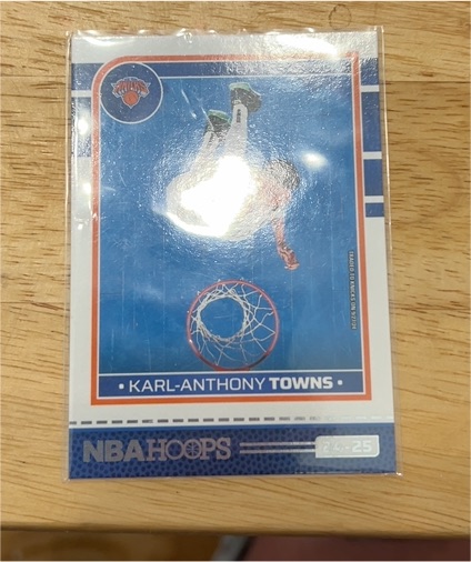 2024-25 Panini NBA Hoops #5 Karl-Anthony Towns — front