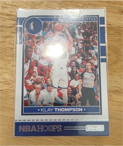2024-25 Panini NBA Hoops #3 Klay Thompson — front