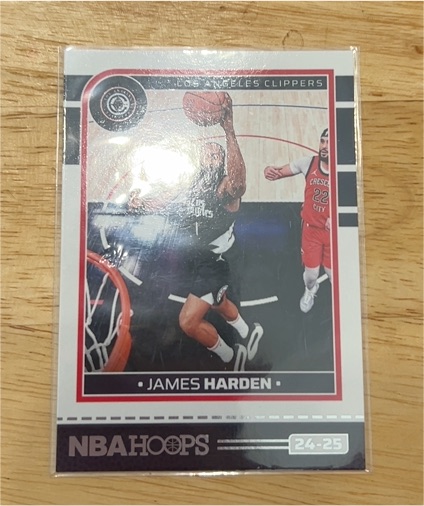 2024-25 Panini NBA Hoops #202 James Harden — front