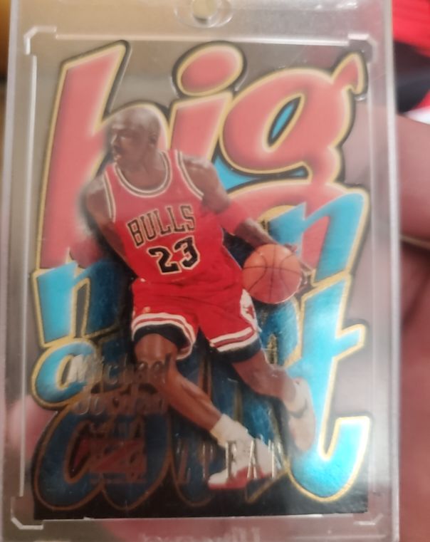 1996-97 Skybox Z-Force Big Man On Court #4 Michael Jordan — front