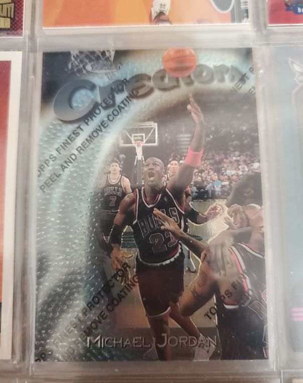 1997-98 Topps Finest #287 Michael Jordan — front