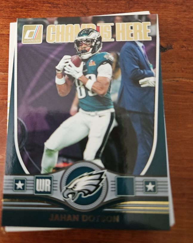 2025 Donruss Champ Is Here #CIH-JDN Jahan Dotson — front