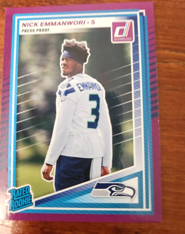 2025 Donruss #348 Nick Emmanwori — front