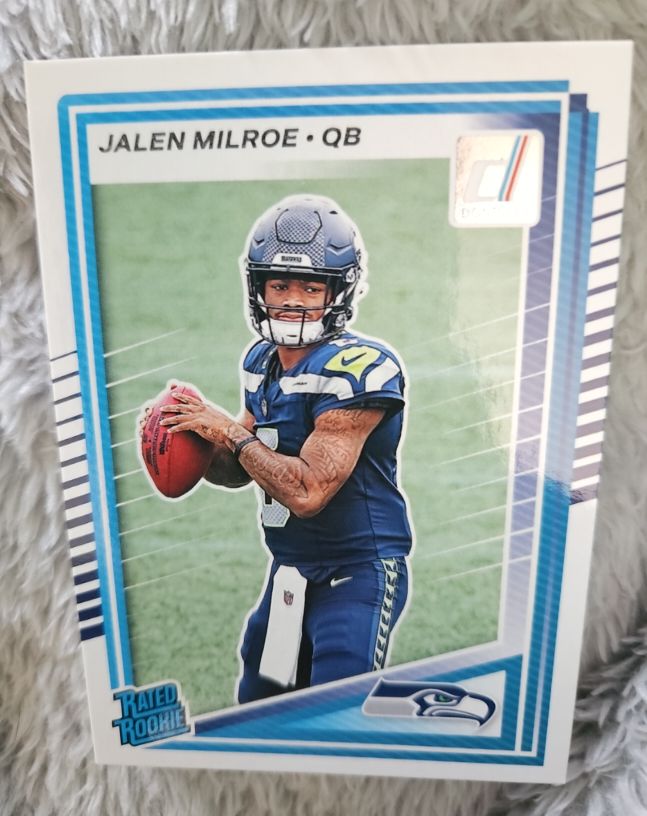 2025 Panini Donruss #307 Jalen Milroe — front