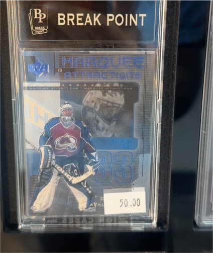 1999-00 Upper Deck Marquee Attractions #MA6 Patrick Roy — front