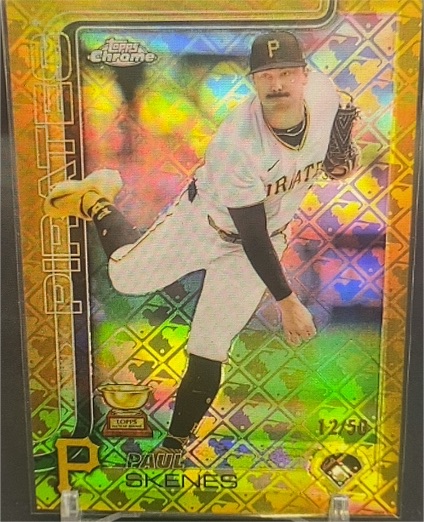 2025 Topps Chrome #300 Paul Skenes — front