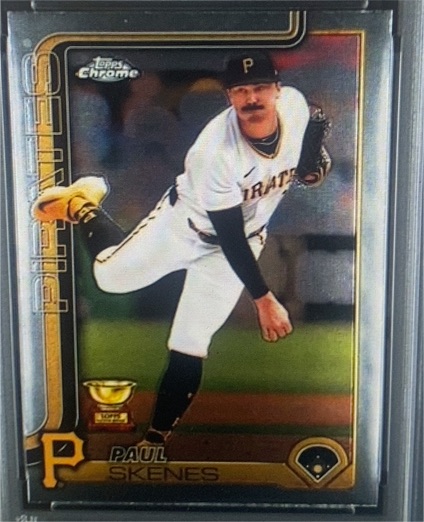 2025 Topps Chrome #300 Paul Skenes — front