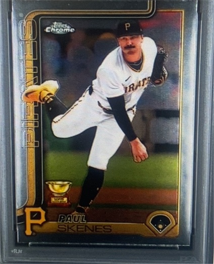 2025 Topps Chrome #300 Paul Skenes — front