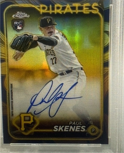 2024 Topps Chrome Update #RA-PS Paul Skenes — front