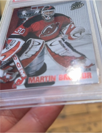 1993 Upper Deck #334 Martin Brodeur — front