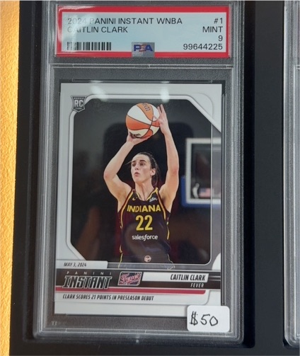 2024 Panini Instant WNBA #1 Caitlin Clark — front