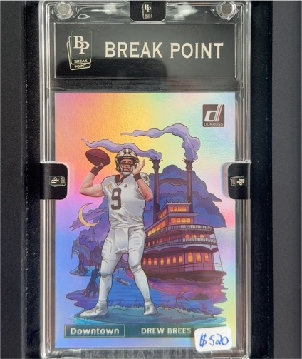 2020 Donruss Downtown Drew Brees — front