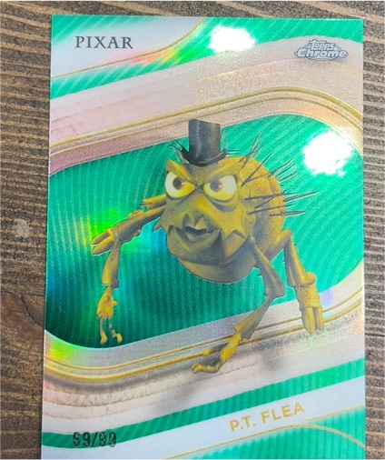 2025 Topps Chrome Disney #80 P.T. Flea — front