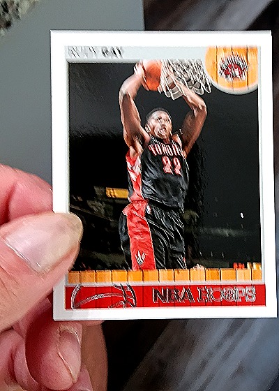 1991-92 NBA Hoops #501 Harvey Grant — front