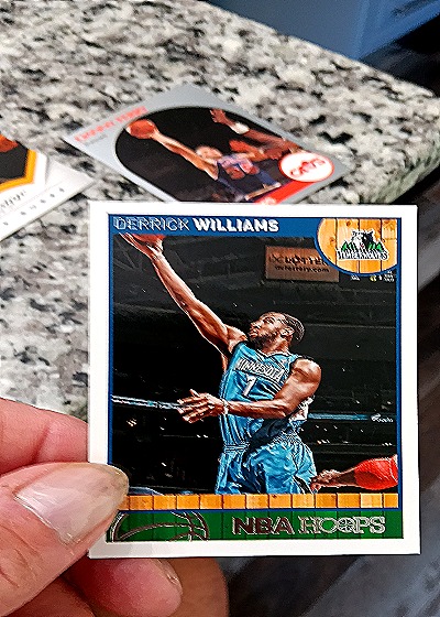 1991-92 Topps #135 Derrick Williams — front