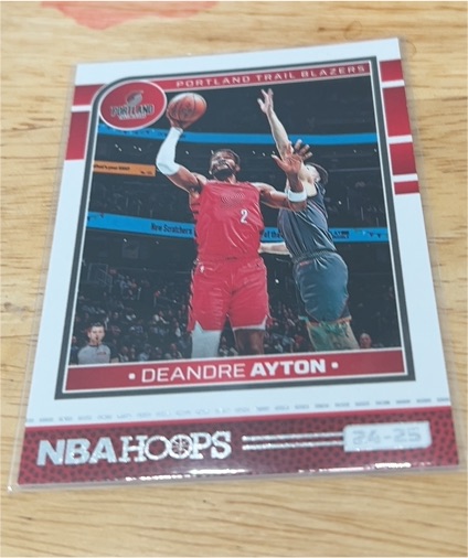 2024-25 Panini NBA Hoops #169 Deandre Ayton — front