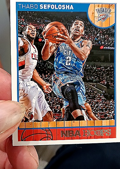 2013-14 Panini NBA Hoops #38 Thabo Sefolosha — front