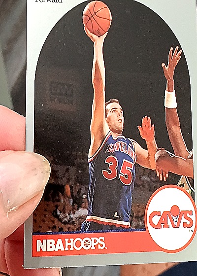 1990 NBA Hoops #406 Danny Ferry — front