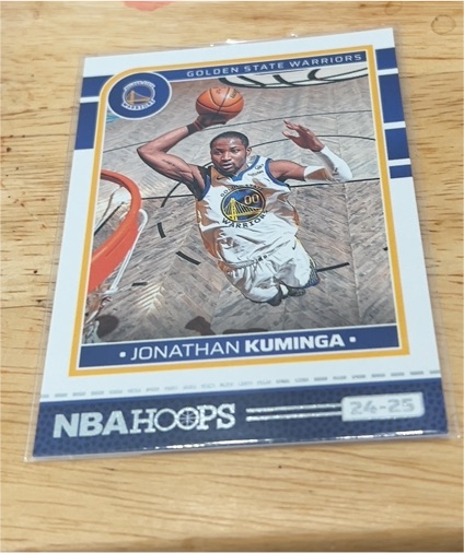 2024-25 Panini NBA Hoops #161 Jonathan Kuminga — front