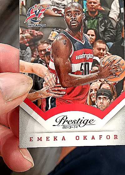 2013-14 Panini Prestige #60 Emeka Okafor — front