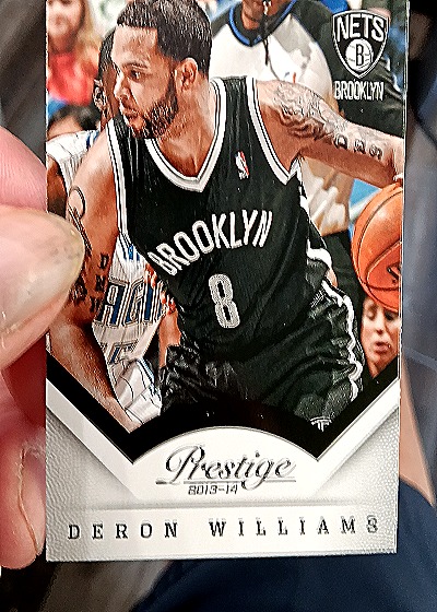 2013-14 Panini Prestige #57 Deron Williams — front