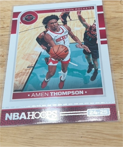 2024-25 Panini NBA Hoops #151 Amen Thompson — front