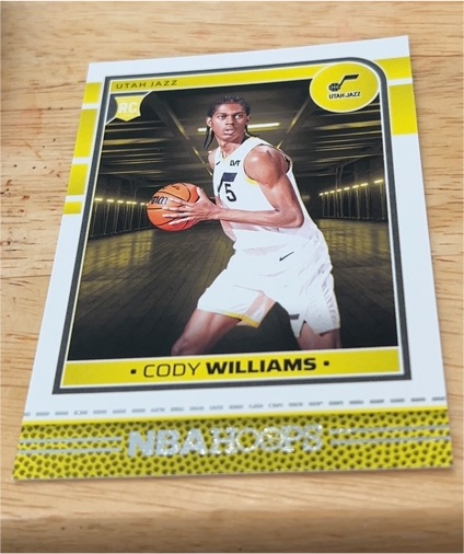 2024-25 Panini NBA Hoops #240 Cody Williams — front