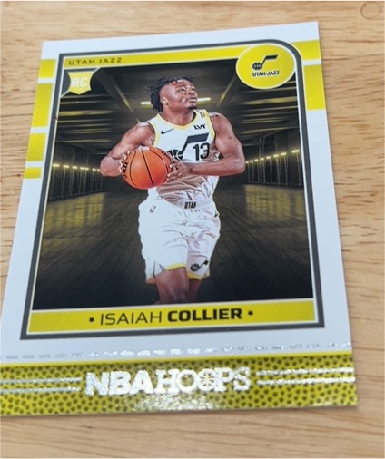 2024-25 Panini NBA Hoops #259 Isaiah Collier — front
