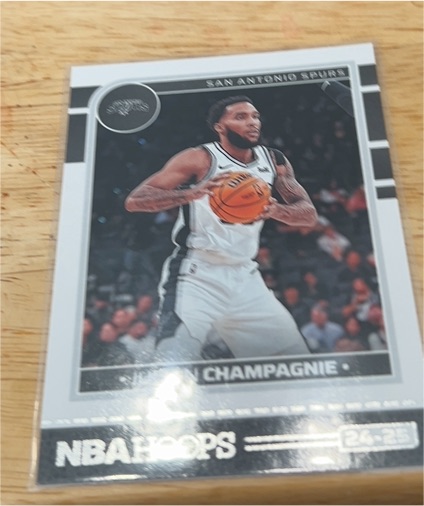 2024-25 Panini NBA Hoops #218 Julian Champagnie — front