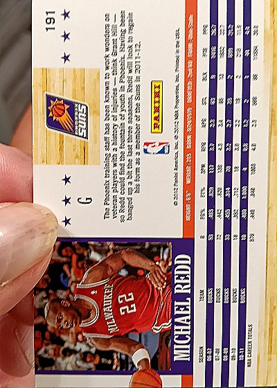 2011-12 Panini Hoops #191 Michael Redd — back