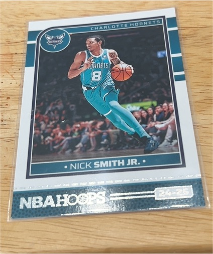 2024-25 Panini NBA Hoops #215 Nick Smith Jr. — front