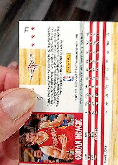 2011-12 Panini Hoops #71 Goran Dragic — back