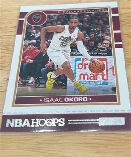 2024-25 Panini NBA Hoops #206 Isaac Okoro — front