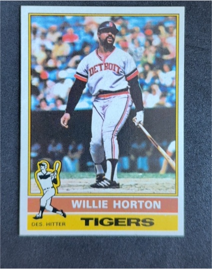 1976 Topps #320 Willie Horton — front