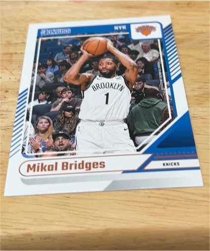 2024-25 Panini Donruss #199 Mikal Bridges — front