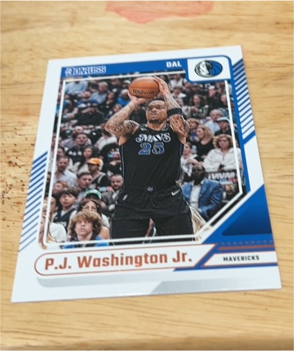 2024-25 Panini Donruss #195 P.J. Washington Jr. — front